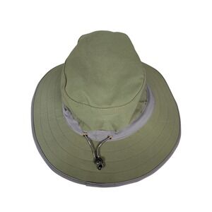 Coolibar Shapeable Wide Brim Green UPF50+ Sun Hat